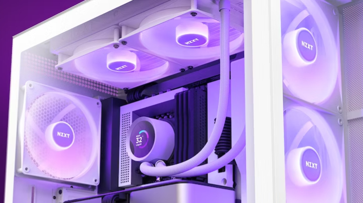 NZXT Kraken 280 RGB Black All-In-One 280mm CPU Water Cooler NZXT Kraken 280 RGB Black All-In-One 280mm CPU Water Cooler