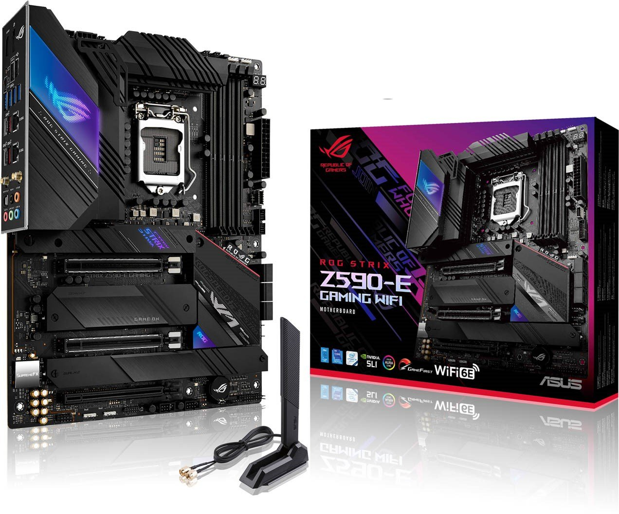 ASUS ROG STRIX Z590E GAMING WIFI Intel Z590 Chipset Socket 1200