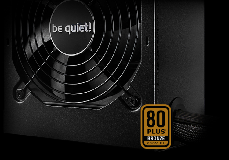 be quiet! System Power 10 750W 80 PLUS Bronze ATX Power Supply / PSU ...