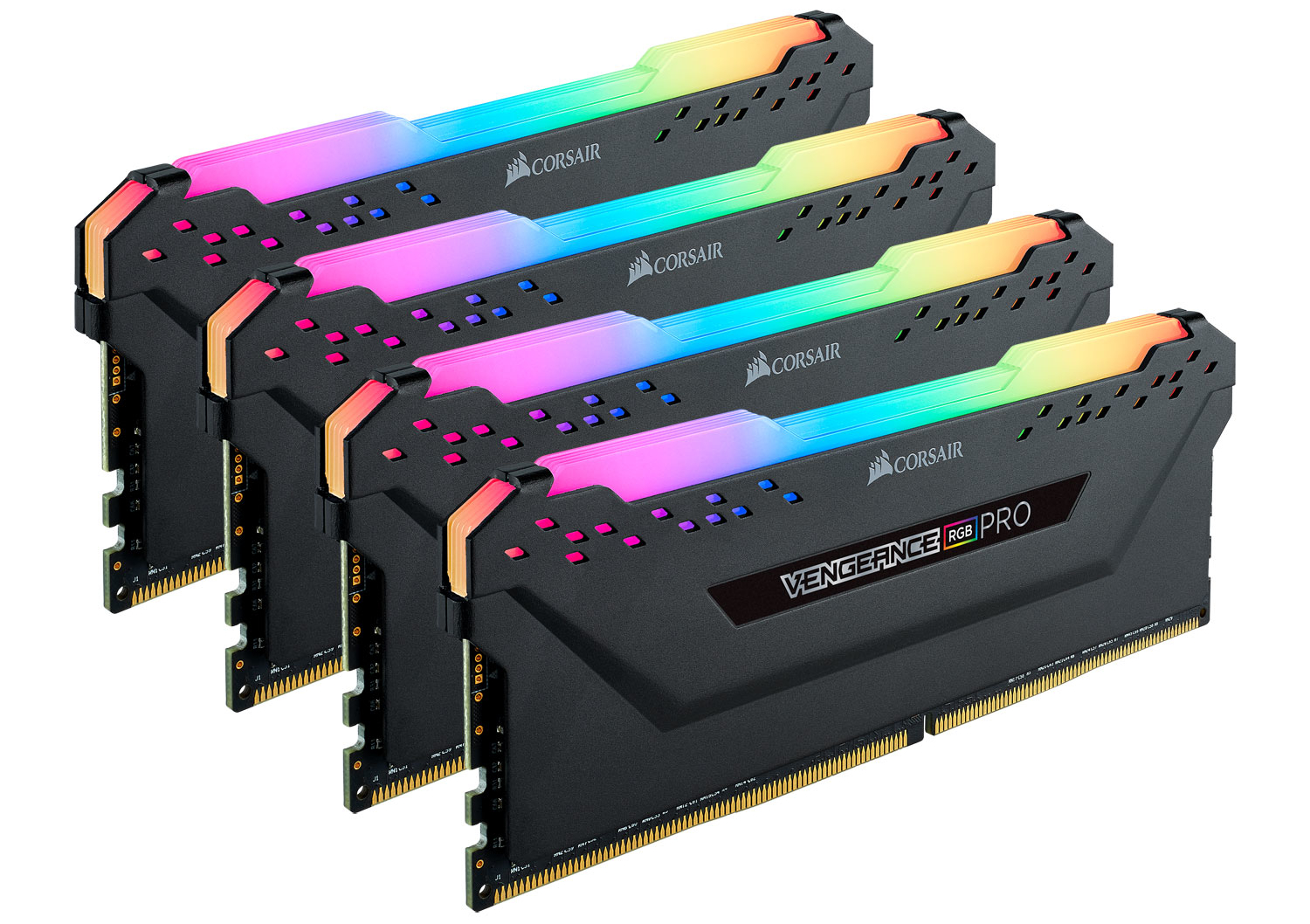 Corsair Vengeance RGB Pro 32GB 4x8GB DDR4 3200MHz Quad Channel Memory