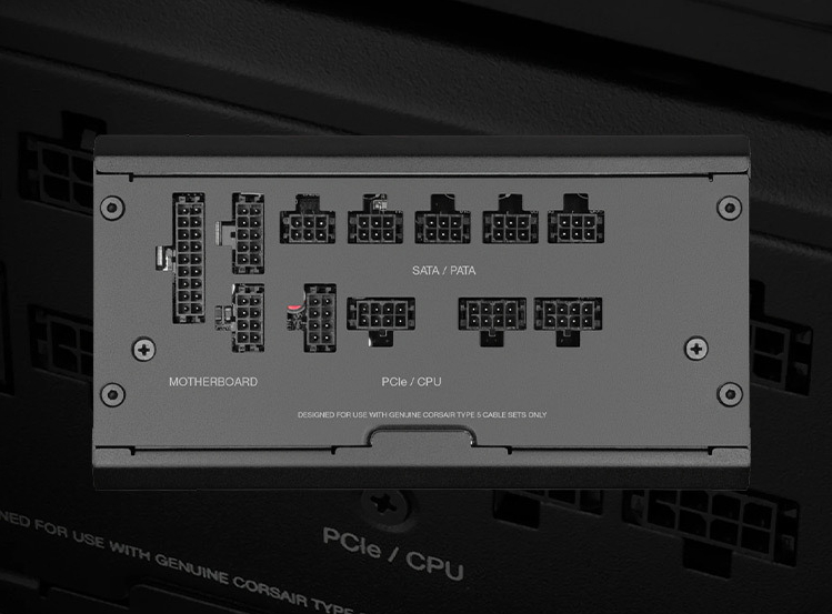 Corsair RMx SHIFT Series RM850x SHIFT 850W 80 PLUS Gold Fully Modular