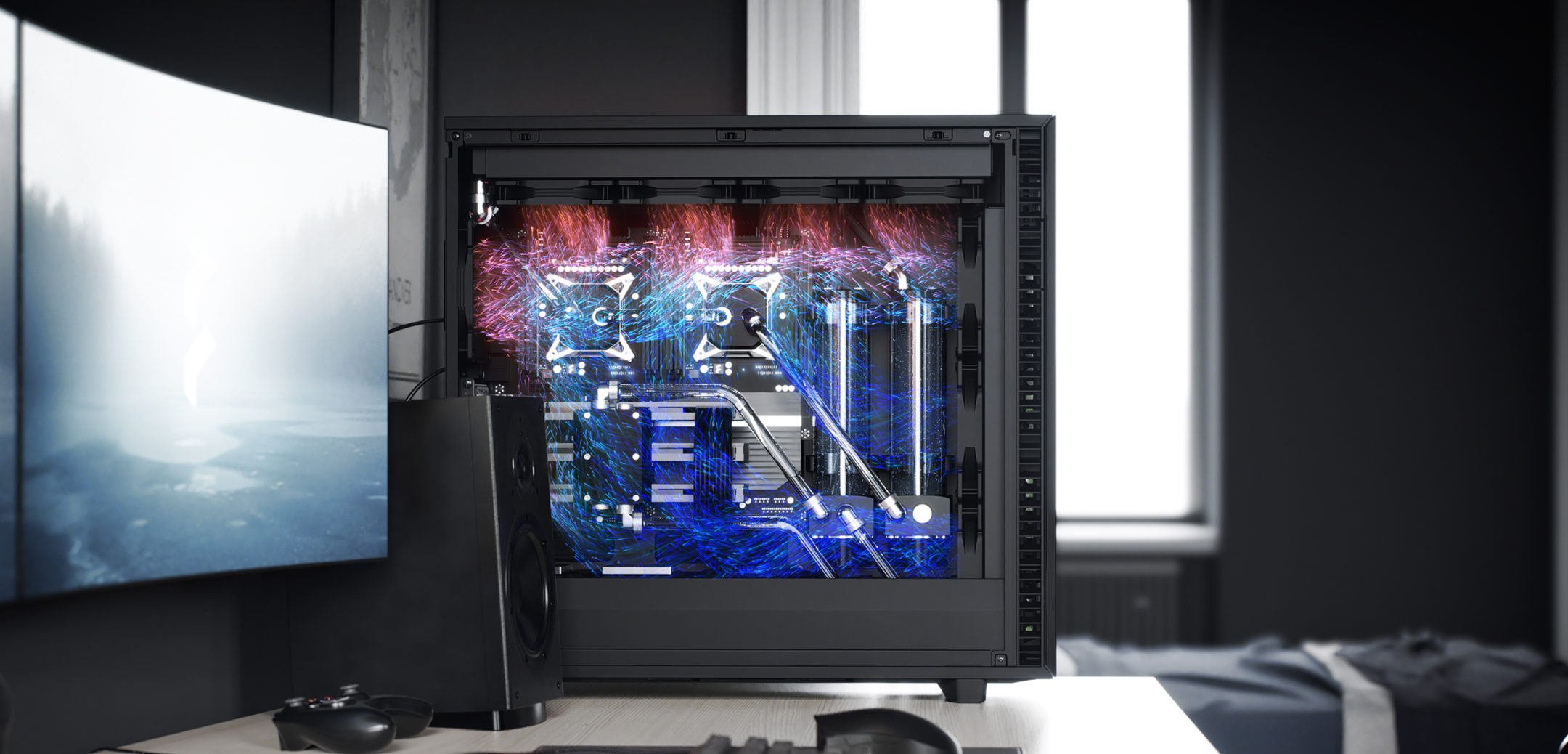 Fractal Design Define 7 XL Solid Black Full Tower Chassis - FD-C-DEF7X ...