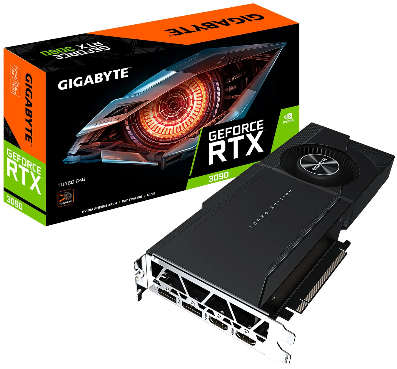 *Bstock item 90 days warranty*Gigabyte NVIDIA GeForce RTX 3090 TURBO