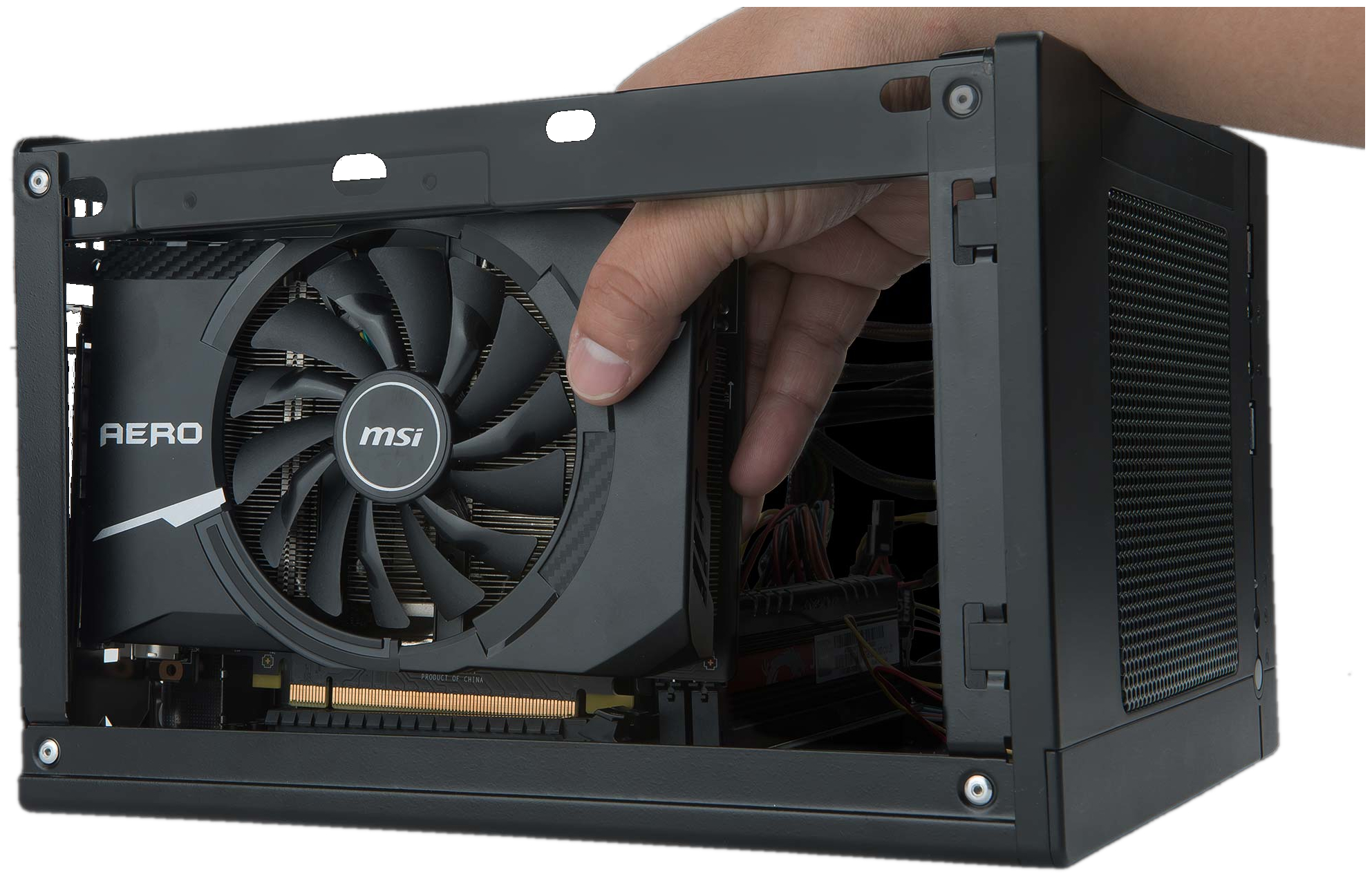 MSI NVIDIA GeForce GT 1030 AERO ITX 2GB DDR4 Graphics Card - GT 1030 ...