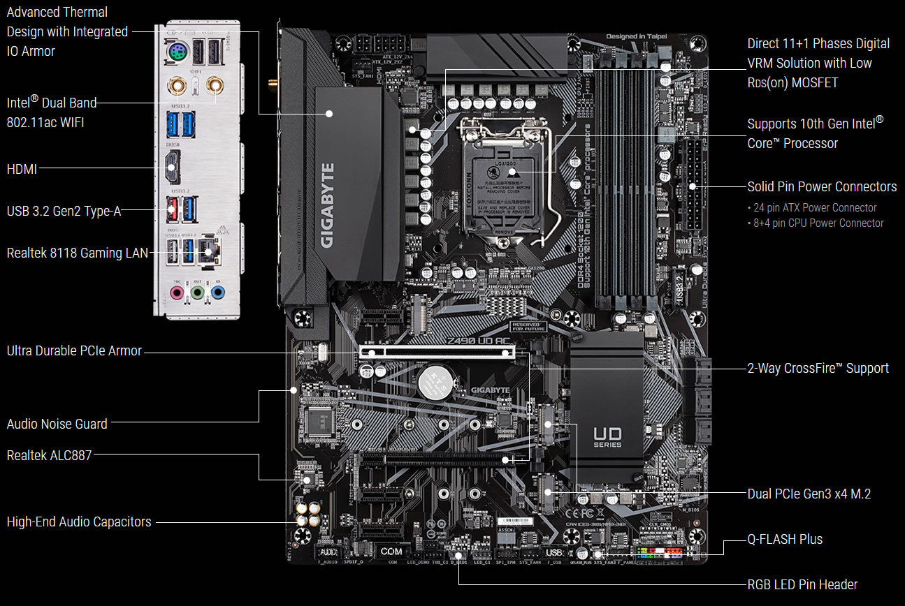 Msi z490 a pro схема