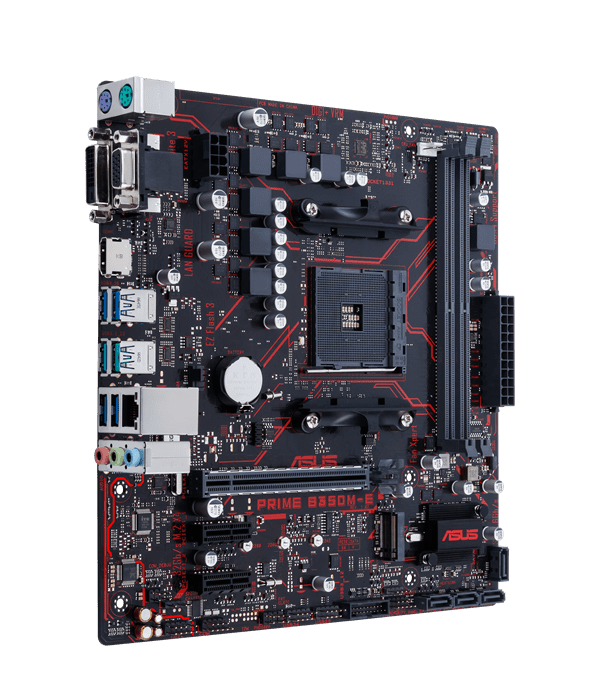 Asus PRIME B350ME AMD AM4 MicroATX Motherboard B350 Chipset Novatech
