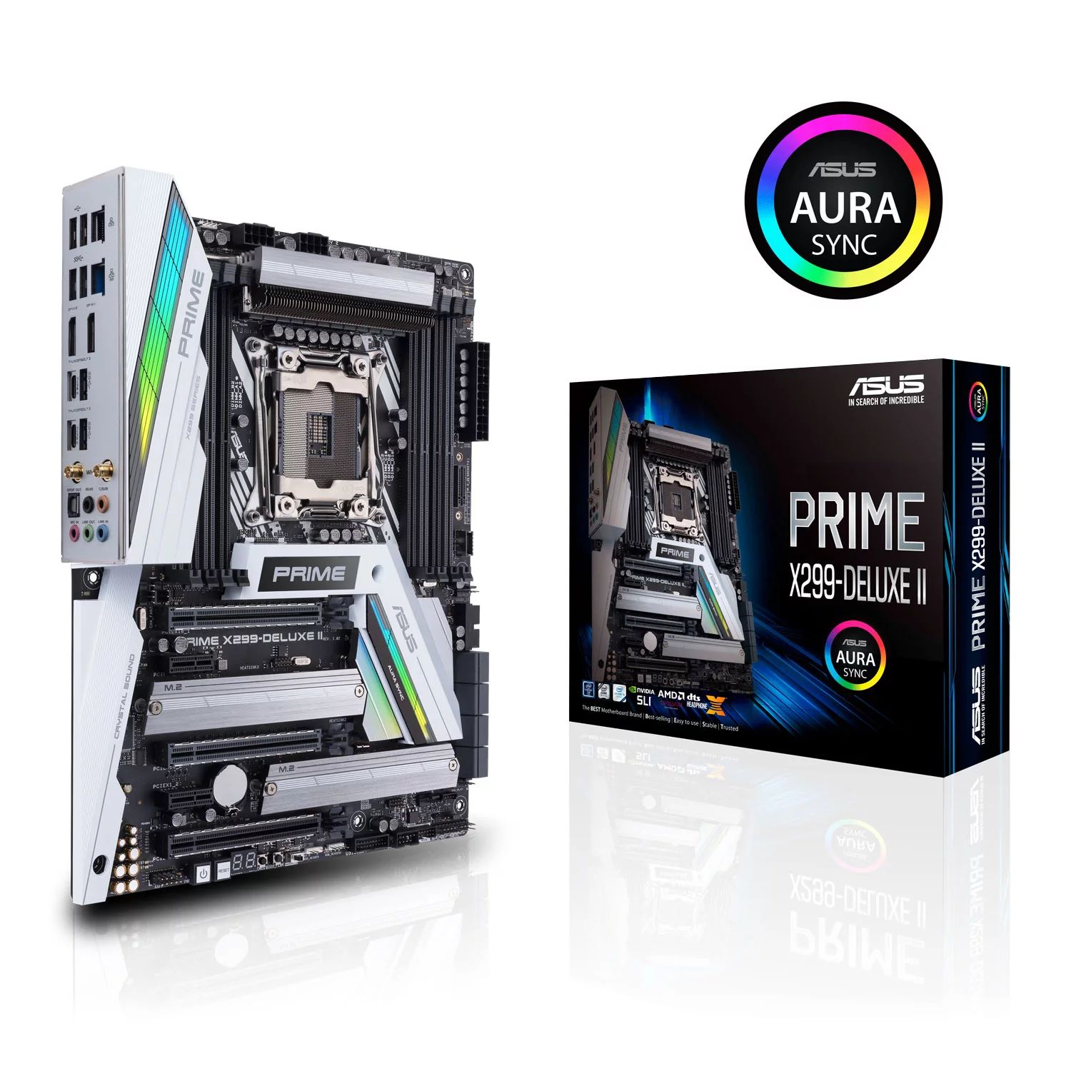 Asus Prime X299 Deluxe Ii Socket Lga2066 Motherboard Novatech