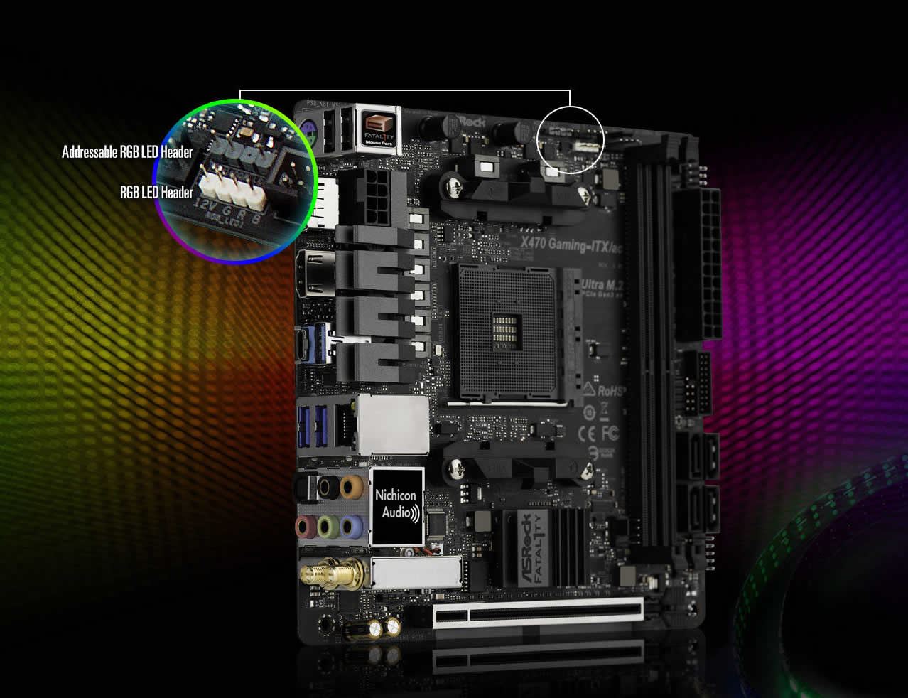 Asrock Fatal1ty X470 Gaming Itx Ac Amd Am4 X470 Mini Itx Motherboard Novatech Asrock Fatal1ty X470 Gaming Itx Ac Amd Am4 X470 Mini Itx Motherboard Novatech