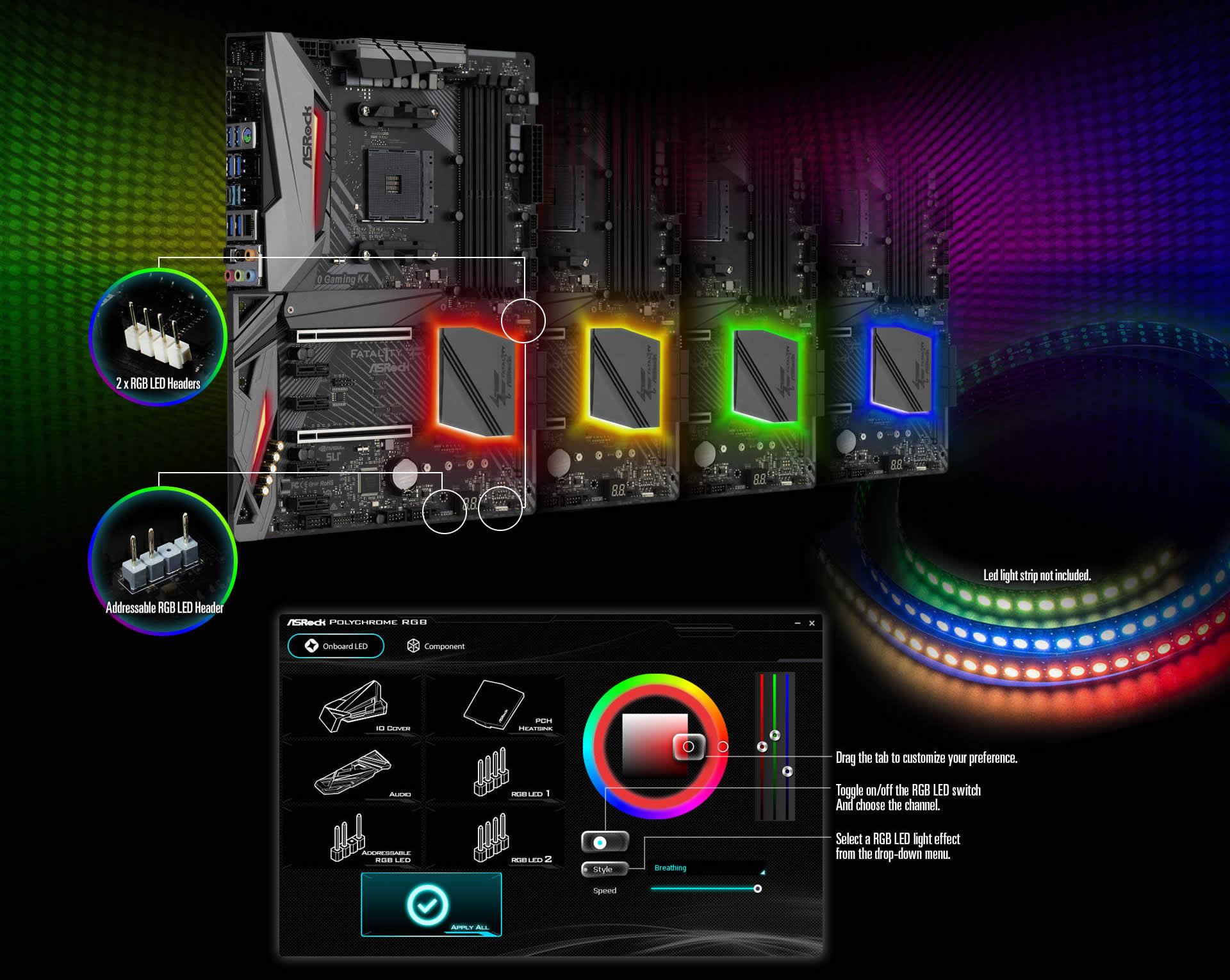 Asrock Fatal1ty X470 Gaming K4 Amd Am4 X470 Atx Motherboard Novatech Asrock Fatal1ty X470 Gaming K4 Amd Am4 X470 Atx Motherboard Novatech