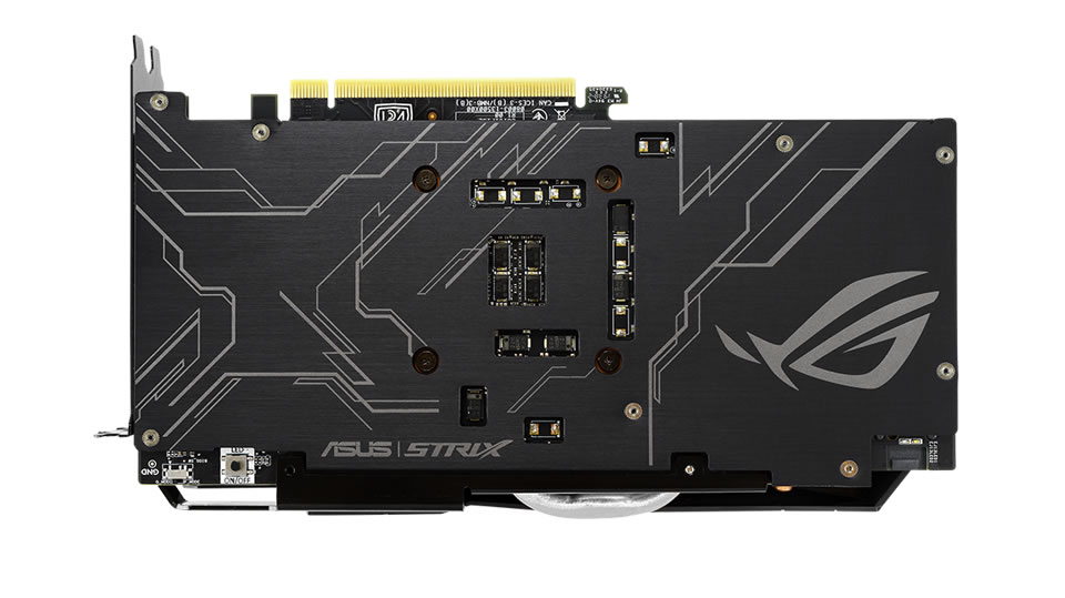 Asus ROG Strix GeForce GTX 1660 Super 6G Gaming 6GB Graphics Card - Protective Backplate - ROG-STRIX-GTX1660S-6G-GAMING 