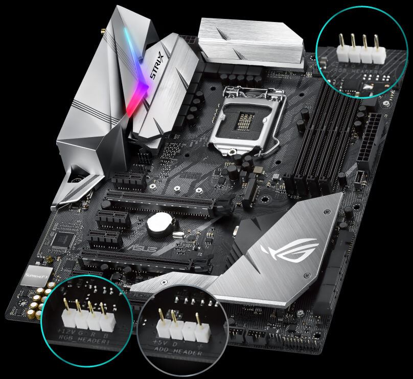 Asus ROG STRIX Z370E GAMING Socket LGA 1151V2 ATX Motherboard Novatech