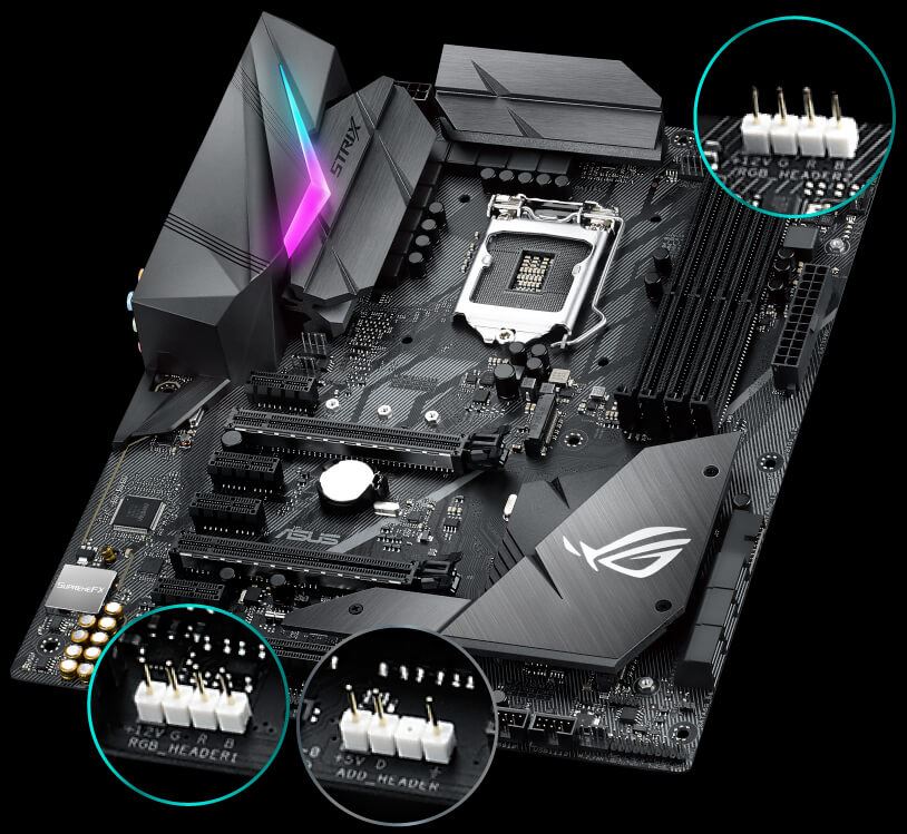Asus ROG STRIX Z370F GAMING Socket LGA 1151V2 ATX Motherboard Novatech