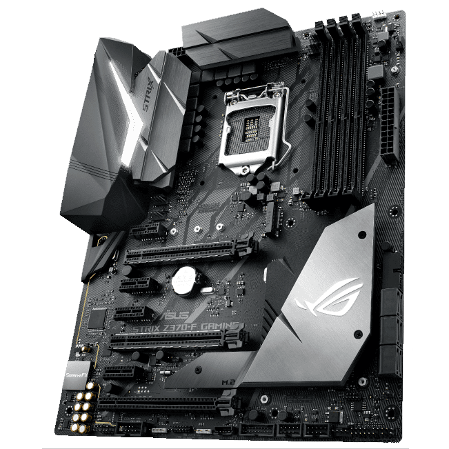 Asus Rog Strix Z370 F Gaming Socket Lga 1151 V2 Atx Motherboard Novatech