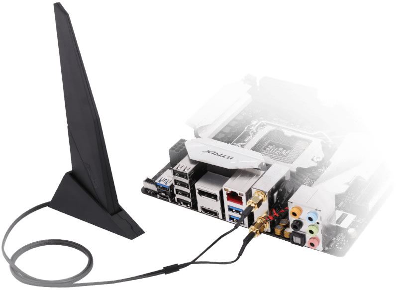 Asus ROG STRIX Z370I GAMING Socket LGA 1151V2 MiniITX Motherboard