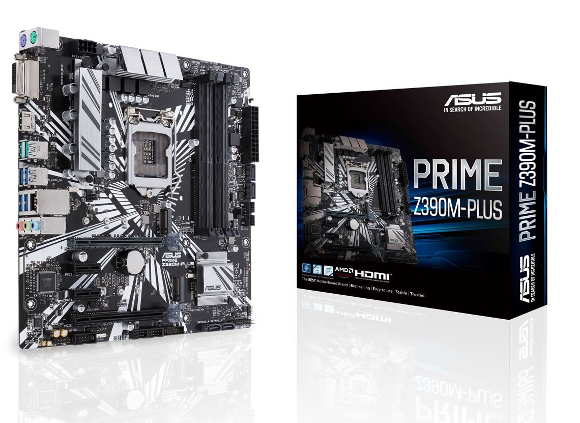 Asus Prime Z390m Plus Z390 Chipset Lga 1151 Micro Atx Motherboard Novatech
