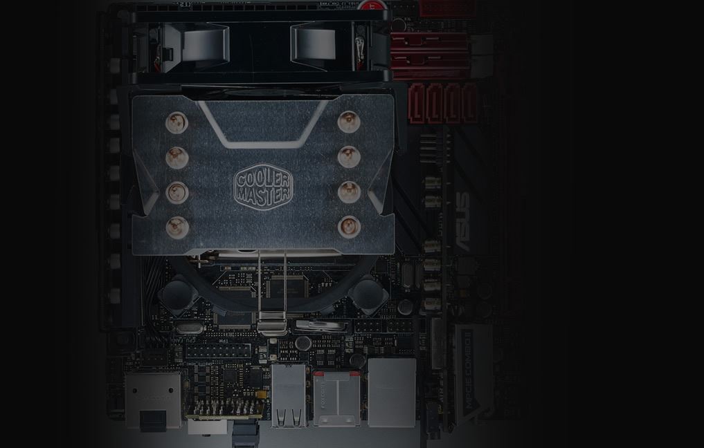 Cooler Master Hyper H412r Tower Cpu Cooler Novatech