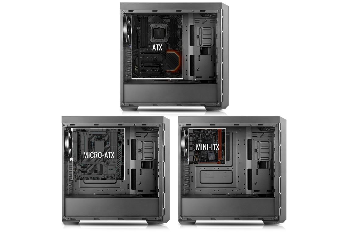 Cooler Master MasterBox MB600L Computer Case - MCB-B600L-KA5N-S02