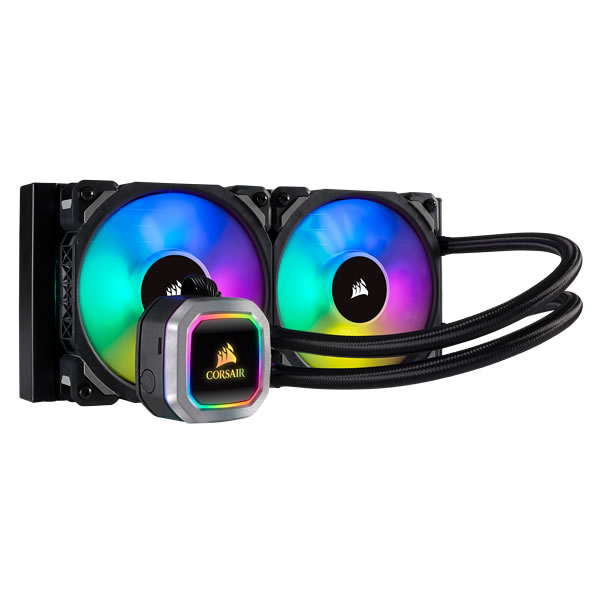 Corsair Hydro Series H100i Rgb Platinum 240mm All In One Cpu