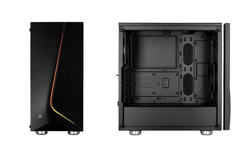CORSAIR Carbide Series SPEC06 Tempered Glass RGB MidTower ATX Case