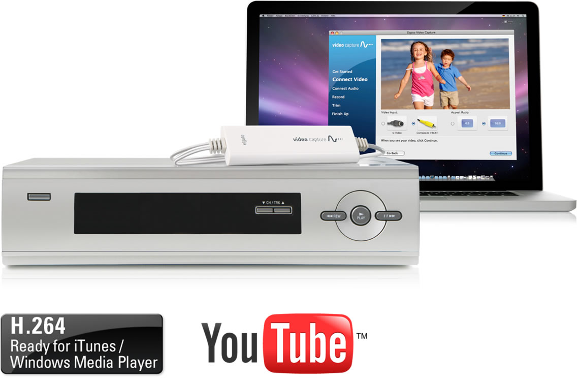 Elgato Analogue Video External Capture Digitizer Card Novatech