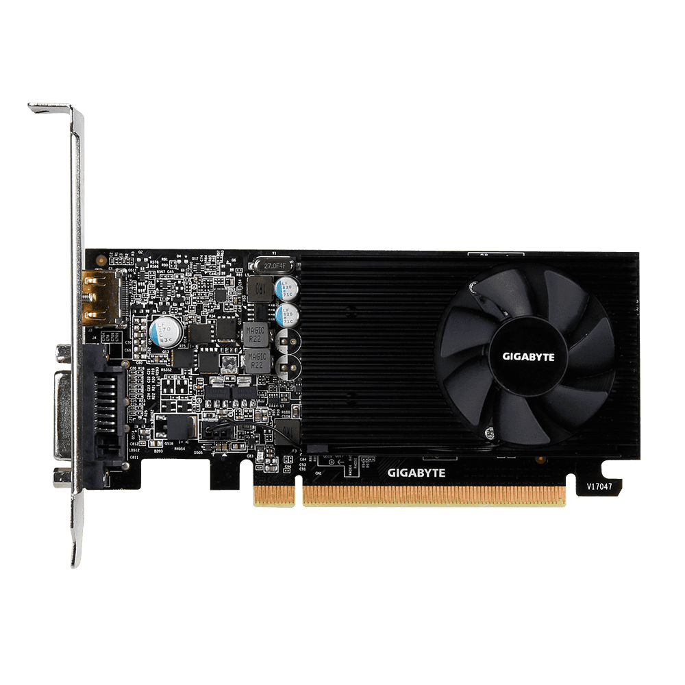 GIGABYTE NVIDIA GeForce GT 1030 Low Profile 2GB GDDR5 Graphics Card ...