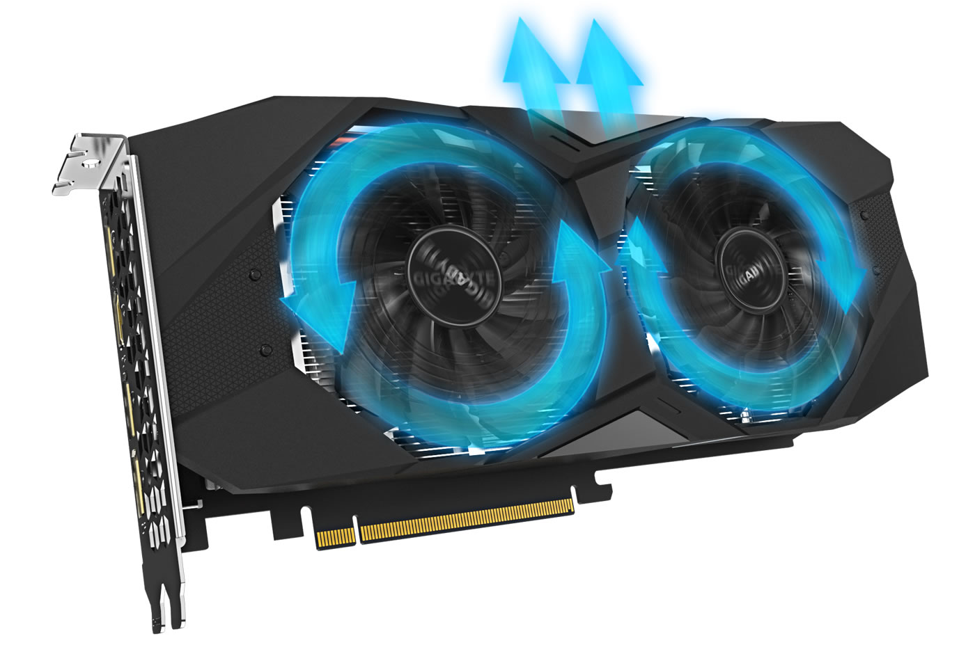 8gb Gigabyte Geforce Rtx2070 Windforce 2x 3xdp Hdmi Gigabyte GeForce RTX 2070 Windforce 2X 8G Graphics Card | Novatech