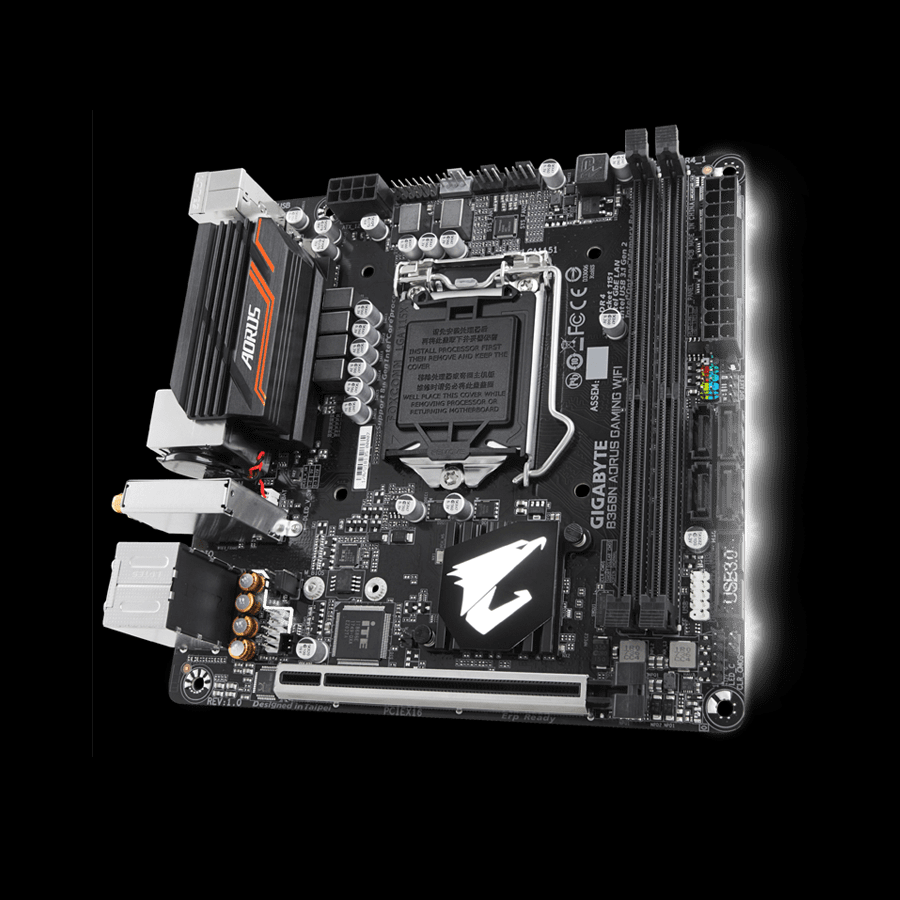 Gigabyte B360N AORUS GAMING WIFI LGA1151 B360 MiniITX Motherboard