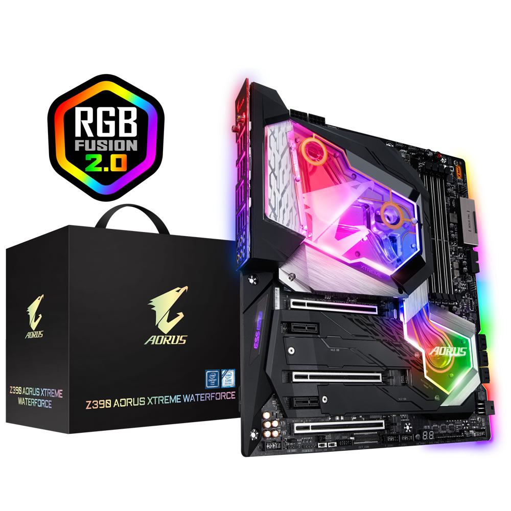 Gigabyte Z390 Aorus Extreme Waterforce LGA 1151 Z390 Chipset EATX