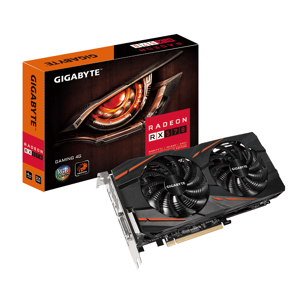Gigabyte Radeon RX 570 Gaming 4G Graphics Card | Novatech