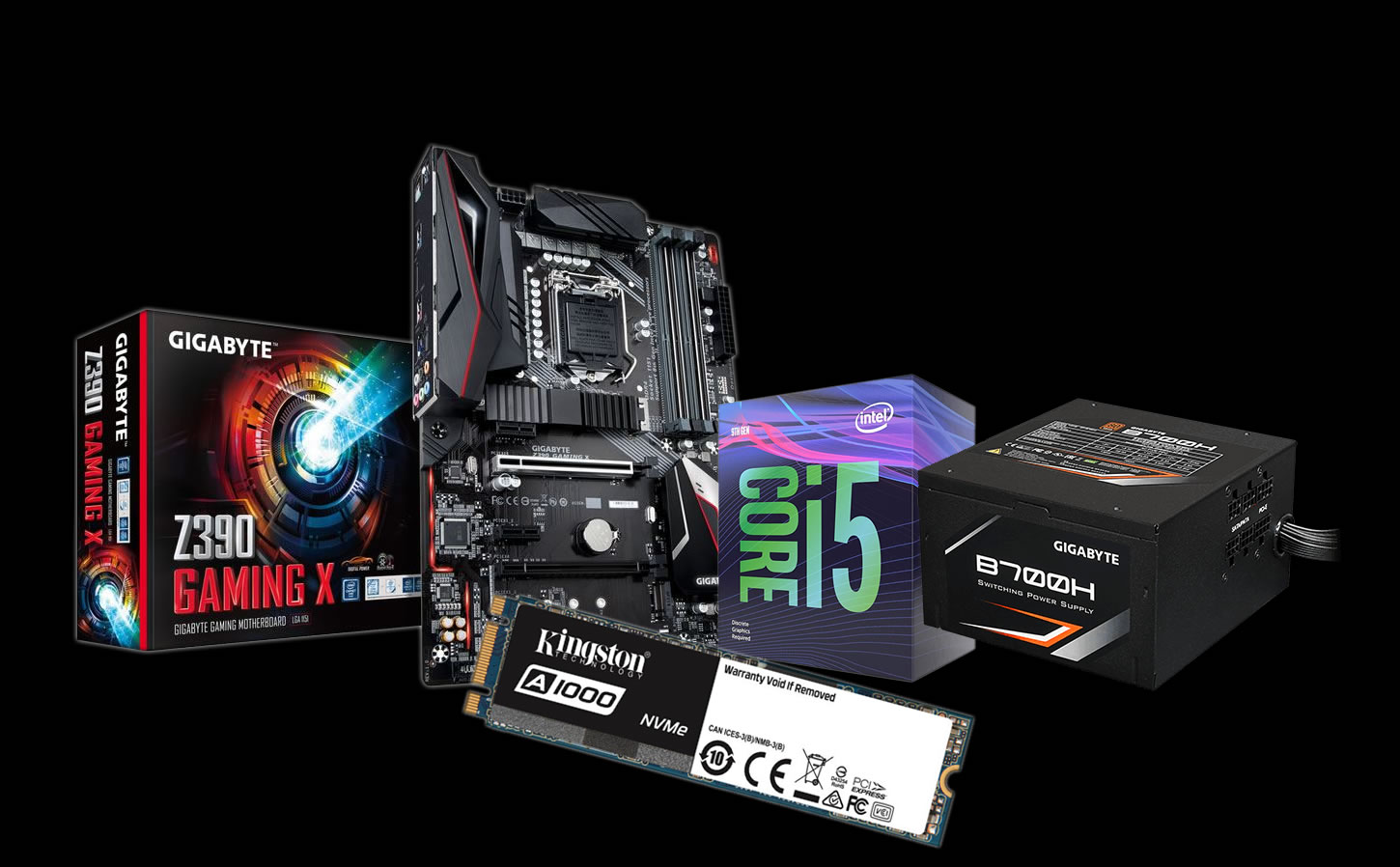 Kingston Bundle! - Kingston A1000 240GB NVME SSD plus Gigabyte Z390 ...