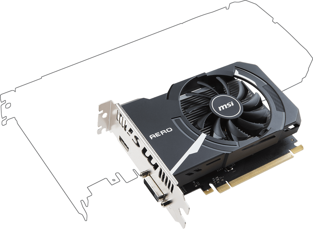 MSI GEFORCE® GT 1030 AERO ITX 2G OC Graphics Card | GEFORCE GT 1030 ...