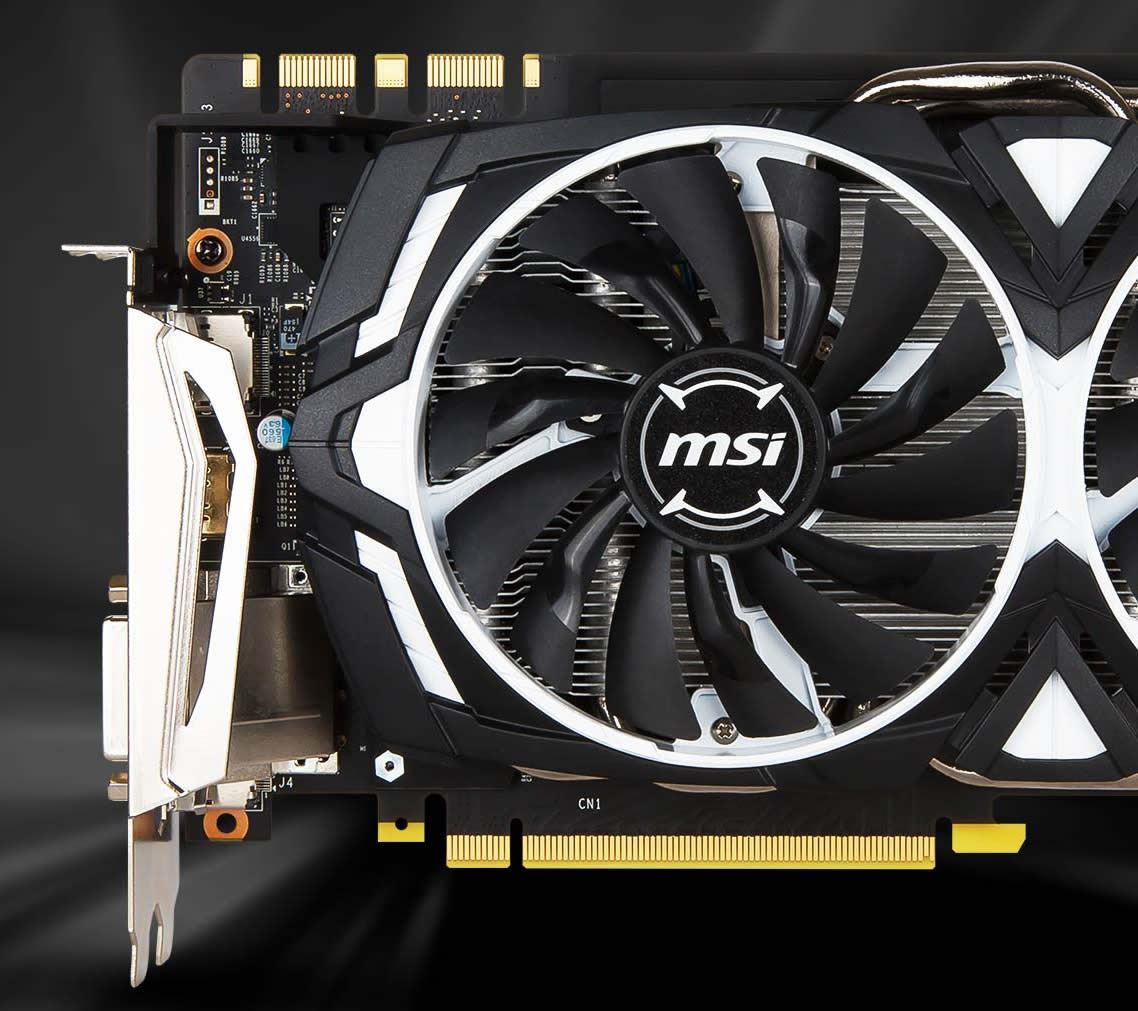 MSI GeForce GTX 1070 Ti ARMOR 8G Graphics Card | Novatech