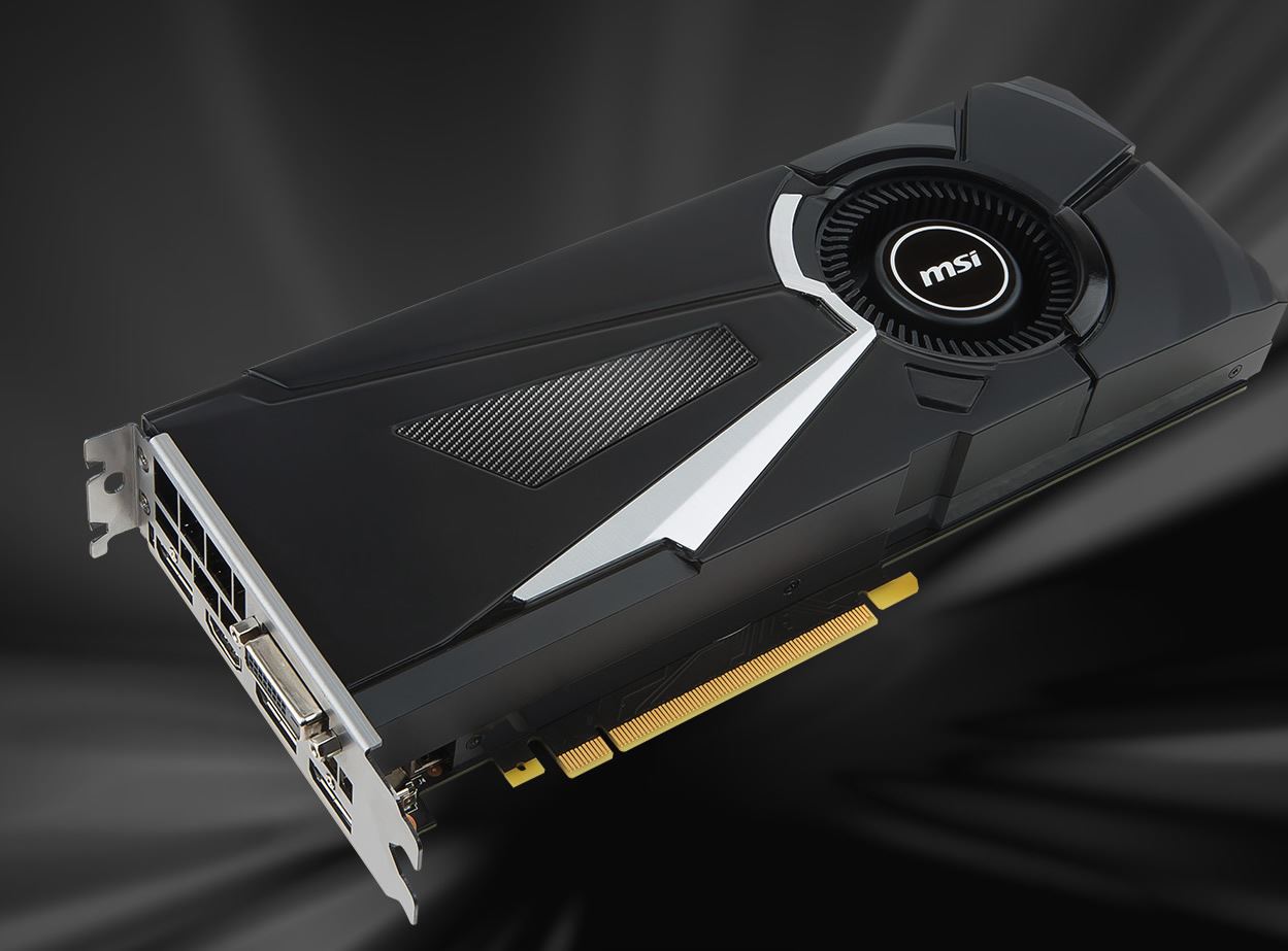 MSI GeForce GTX 1070 Ti AERO 8G Graphics Card | Novatech