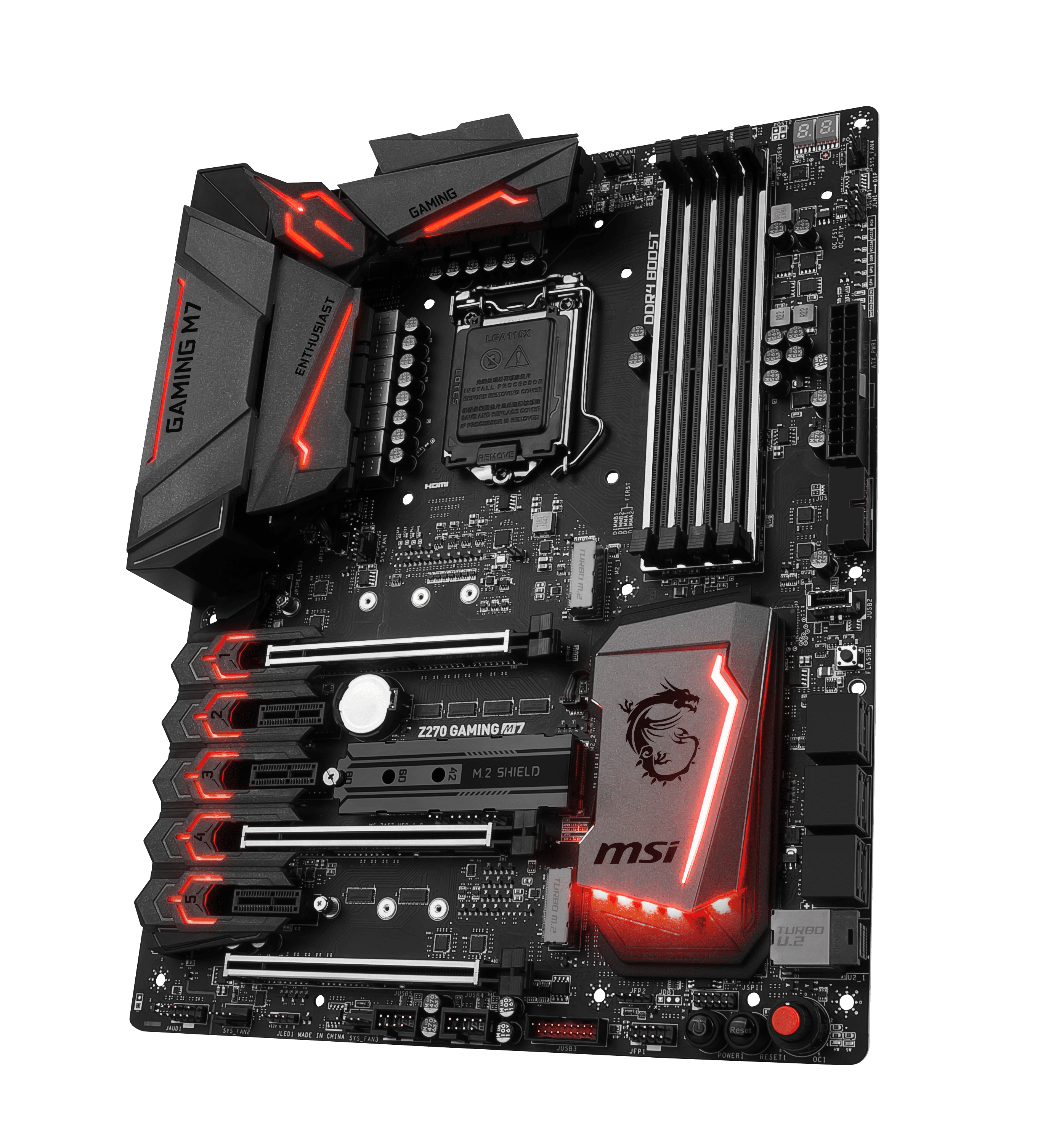 MSI Z270 GAMING M7 Intel Z270 Socket 1151 Motherboard Novatech