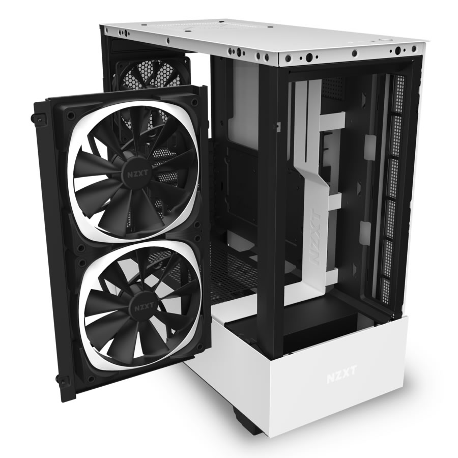 NZXT H510 Elite Compact ATX Mid Tower Tempered Glass Black CAH510E