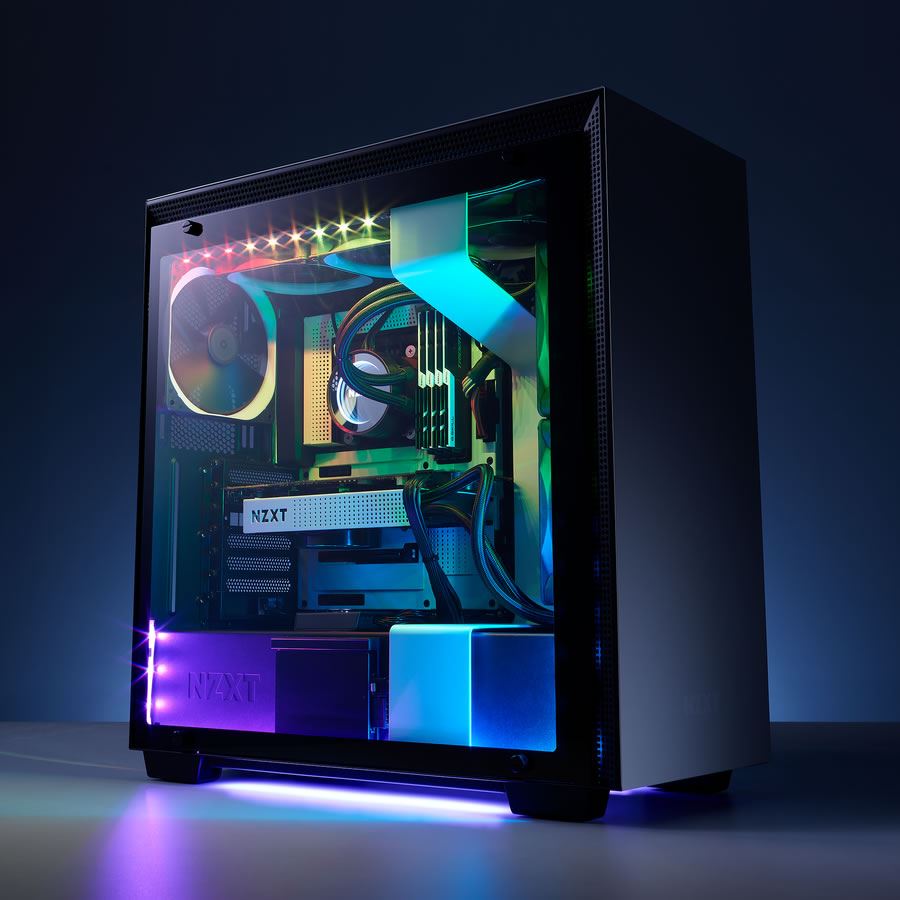 NZXT Hue 2 RGB Lighting Kit Advance PC Lighting Digital Controller