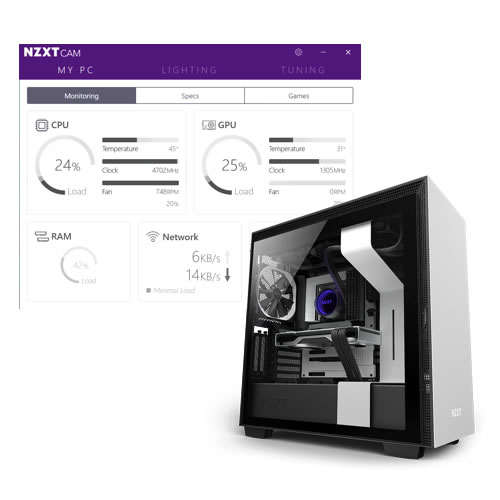 Nzxt Kraken X53 Rgb All In One 240mm Intel Amd Cpu Water Cooler Novatech