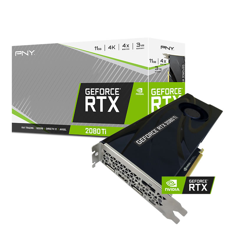 Pny Geforce Rtx 2080 Ti 11gb Blower Graphics Card Novatech