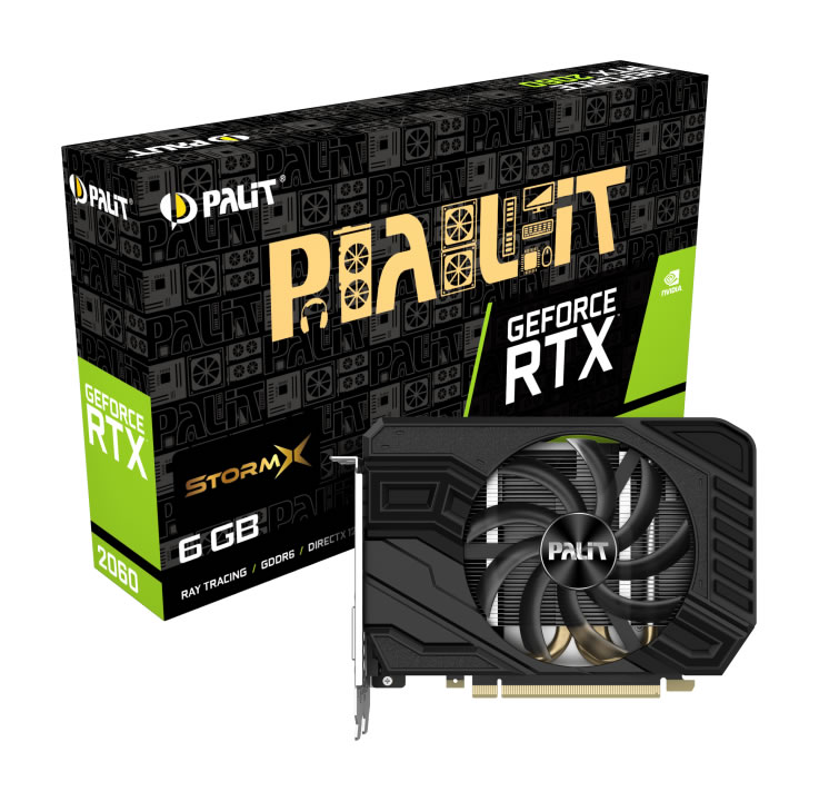 Palit Geforce RTX 2060 Storm X 6GB Graphics Card | Novatech