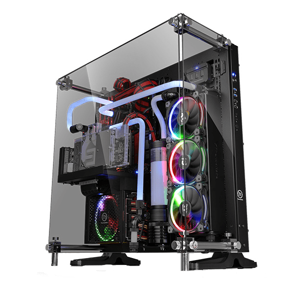 Thermaltake Core P5 Temp Mid Tower Atx Case With Tempered Glass Sides And Front Novatech