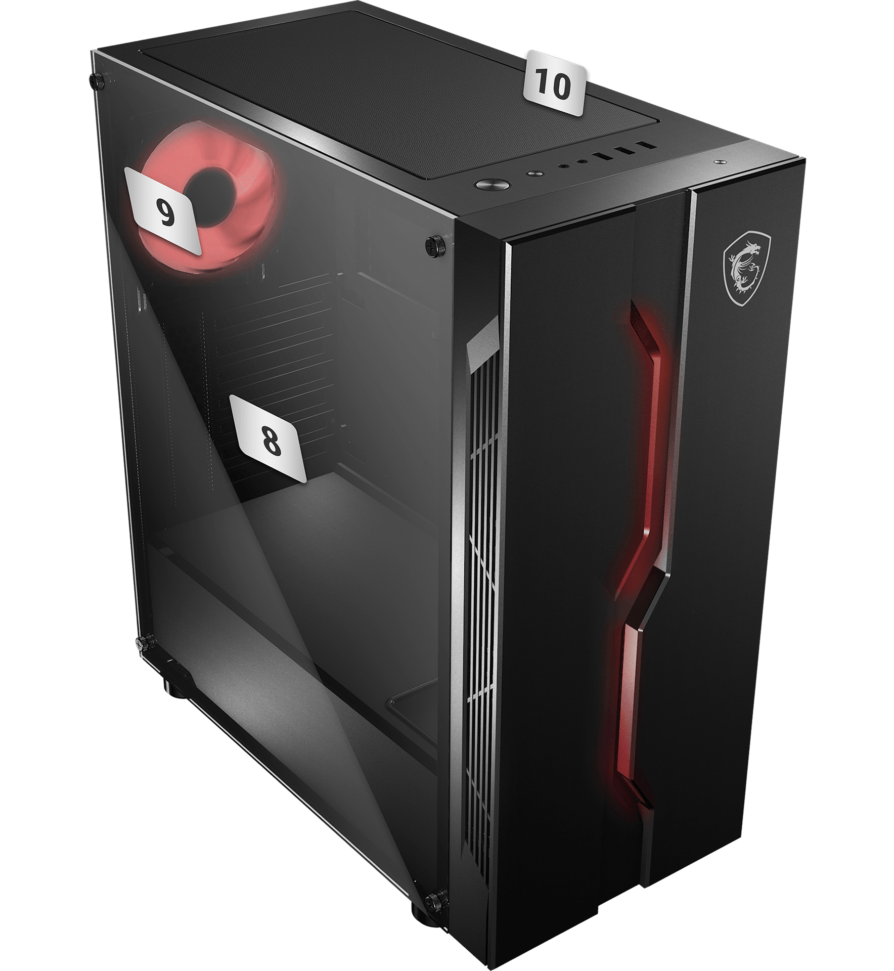 MSI MAG VAMPIRIC 011C CASE Overview