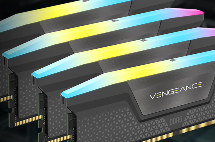 Corsair Vengeance RGB 64GB 2x32GB AMD EXPO DDR5 5600MHz CL40 Corsair Vengeance RGB 64GB 2x32GB AMD EXPO DDR5 5600MHz CL40