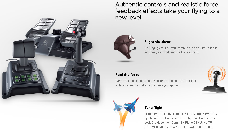 Logitech G490 Logitech G940 Flight Simulator 2024 – EIUAPH